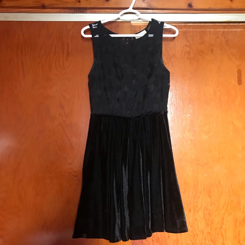 Altar’d State Black Duel Design Dress